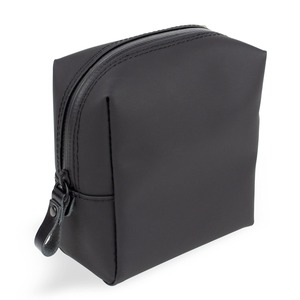 【新着特価】TOFTPOUCH＋ (タフトポーチプラス) 耐水 ガジェット ポーチ 日本製 約110×110×60 ガジェットポーチ 旅行 収納 小物入れ バッグインバッグ (Mサイズ ブラック) tf-v219-bl-m