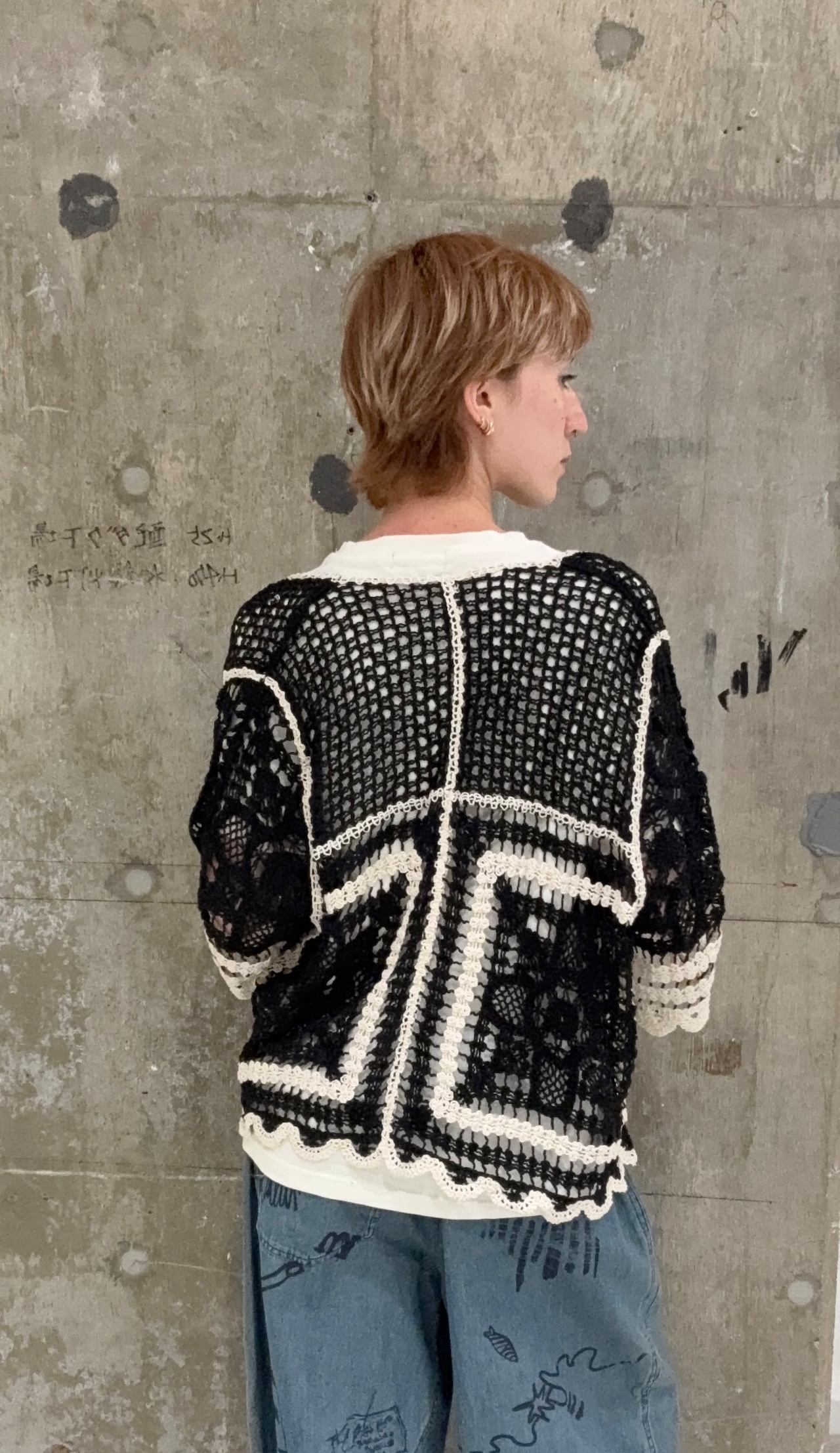 Crochet　クロッシェカーディガン