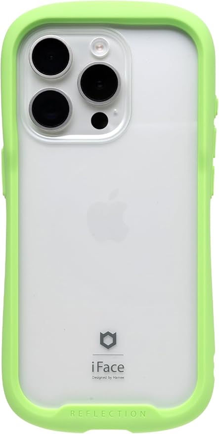 iFace Reflection iPhone 15 Pro ケース クリア 強化ガラス 耐衝撃