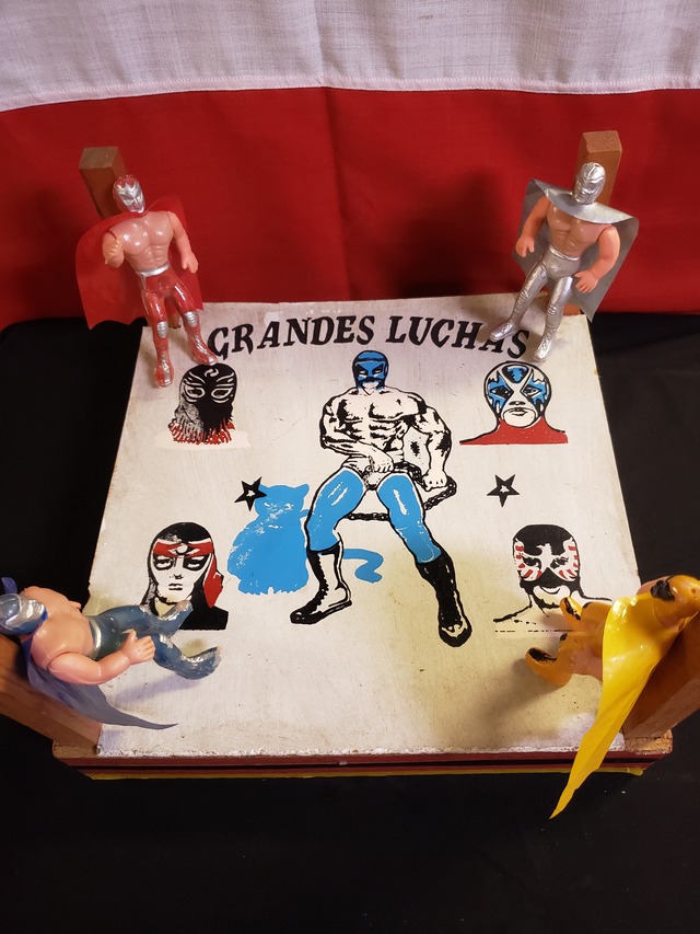 メキシコ製 プロレスリング ルチャ人形４体セット みちのくプロレス プロレスグッズ屋 オンラインショップ