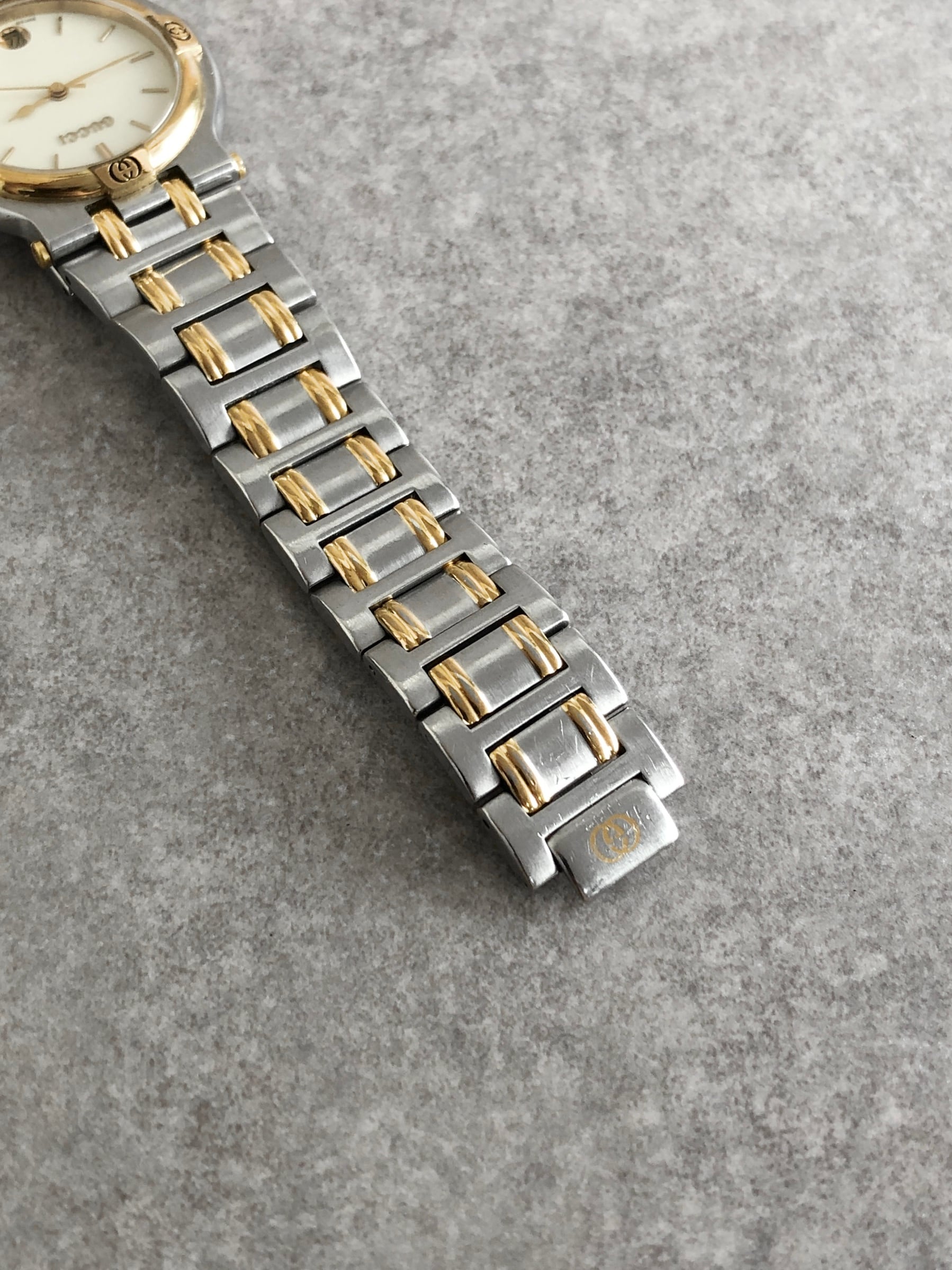 GUCCI グッチ 腕時計 シルバー×ゴールド ステンレススチール