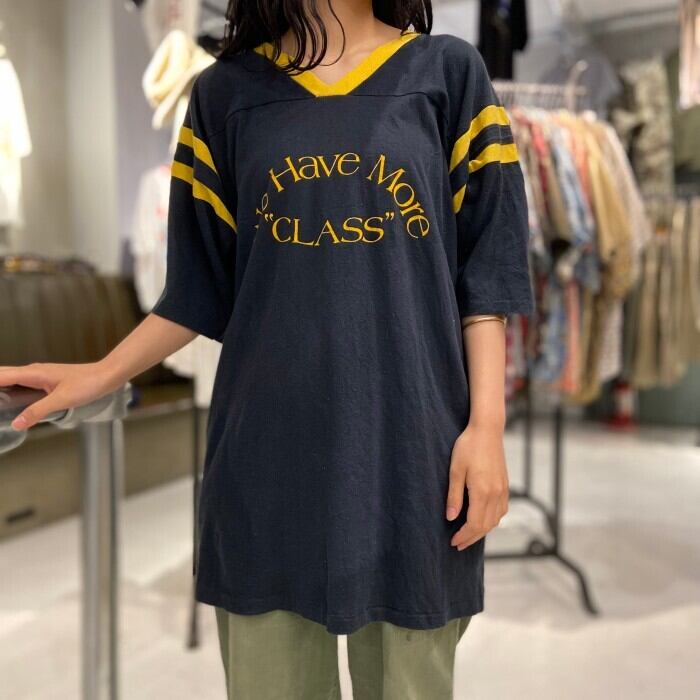 vintage フットボール tシャツ