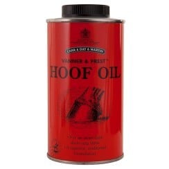 Carr & Day & Martin Hoof Oil Vanner & Prest 500 ml (タール入り蹄油）