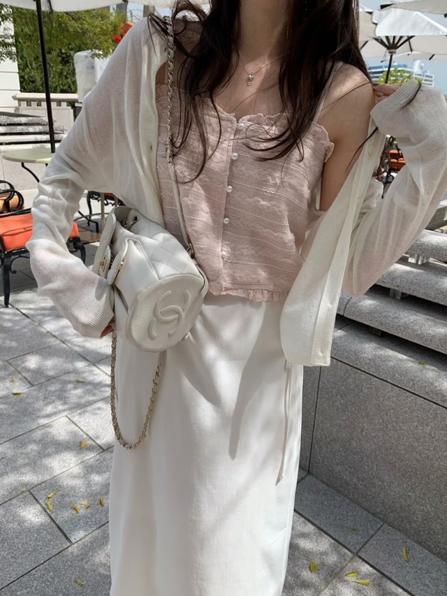 (予約) pretty young thing / Judy lace sleeveless 2color　