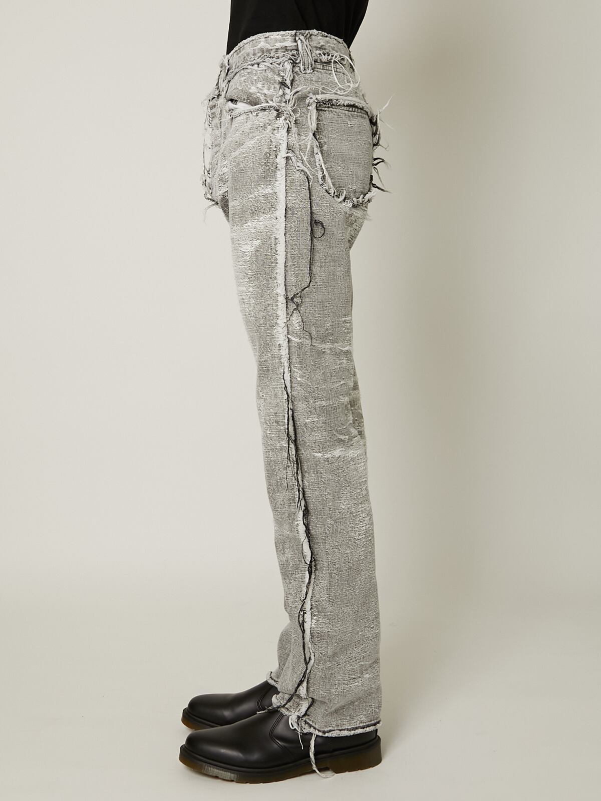 24AW】TAAKK STRAIGHT DENIM PANTS (BLACK CHEMICAL) TA24AW-PT052