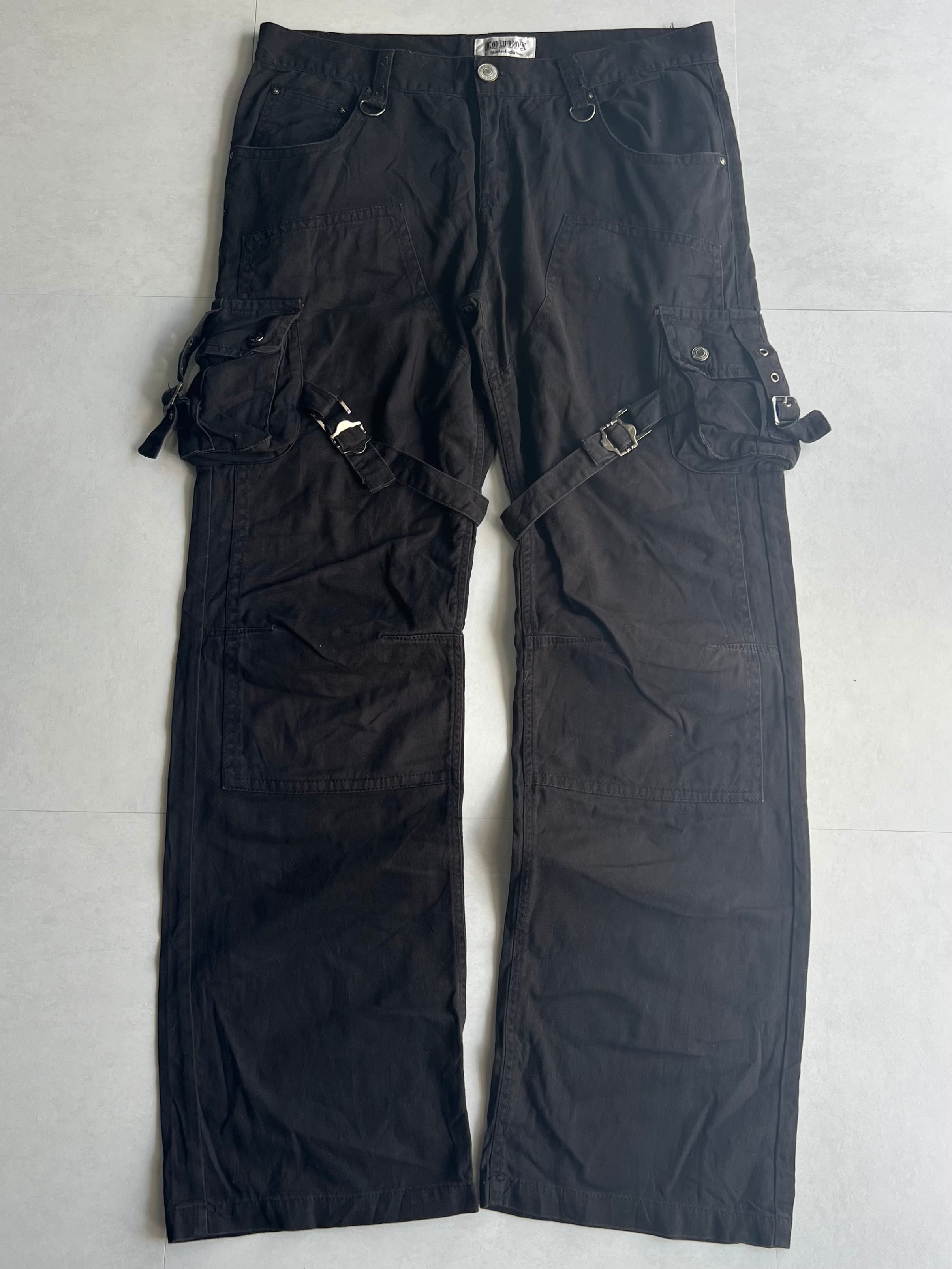 "LOWBOX" Gimmick Cargo Pants