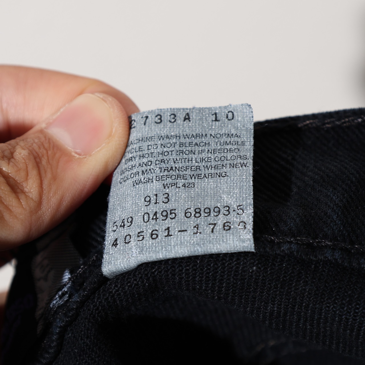 極美品 36×30 USA 95年 Baggy Silvertab Levi’s ブラックデニムパンツ リーバイス シルバータブ