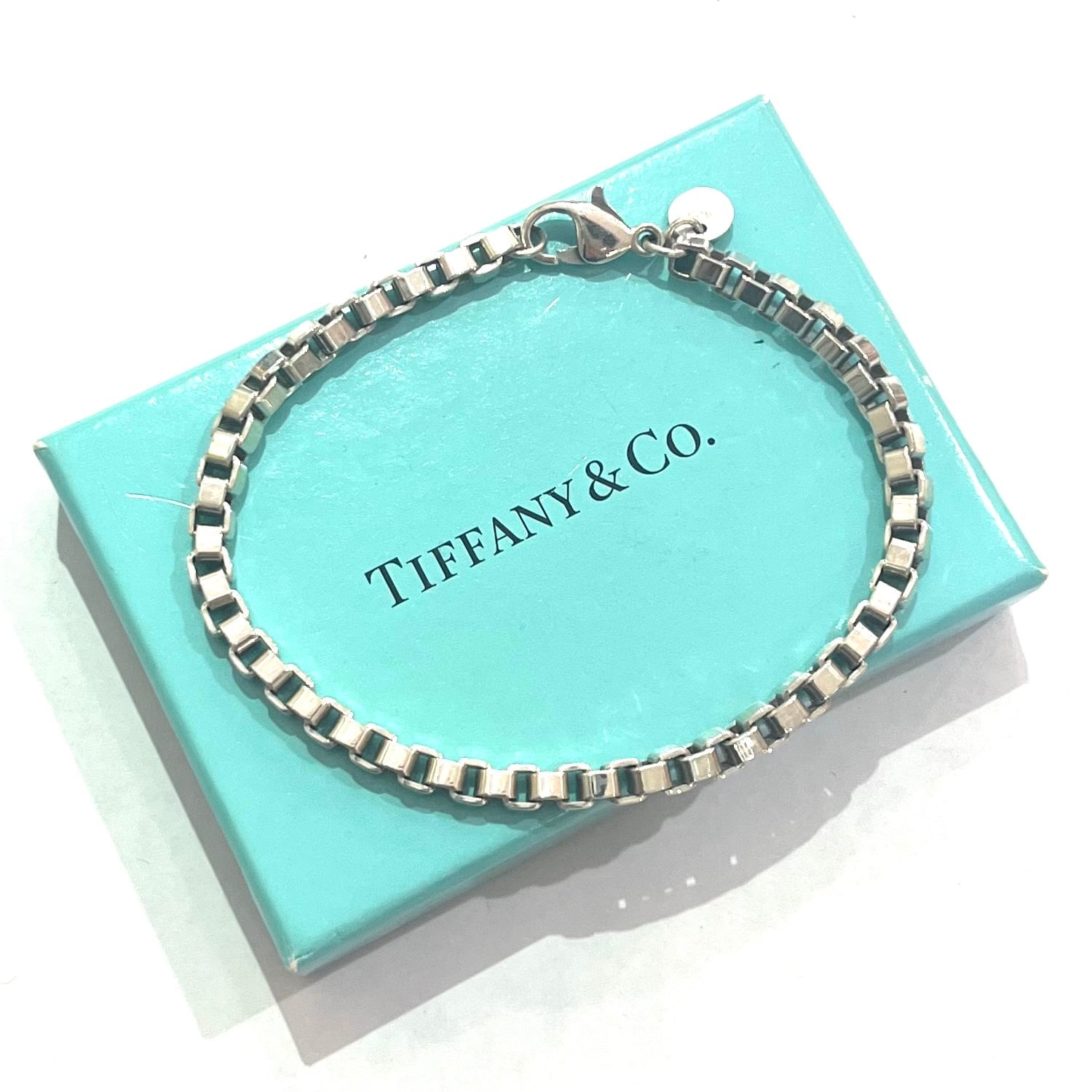 名品【TIFFANY&CO. 】2123 ティファニー名作ベネチアンチェーン