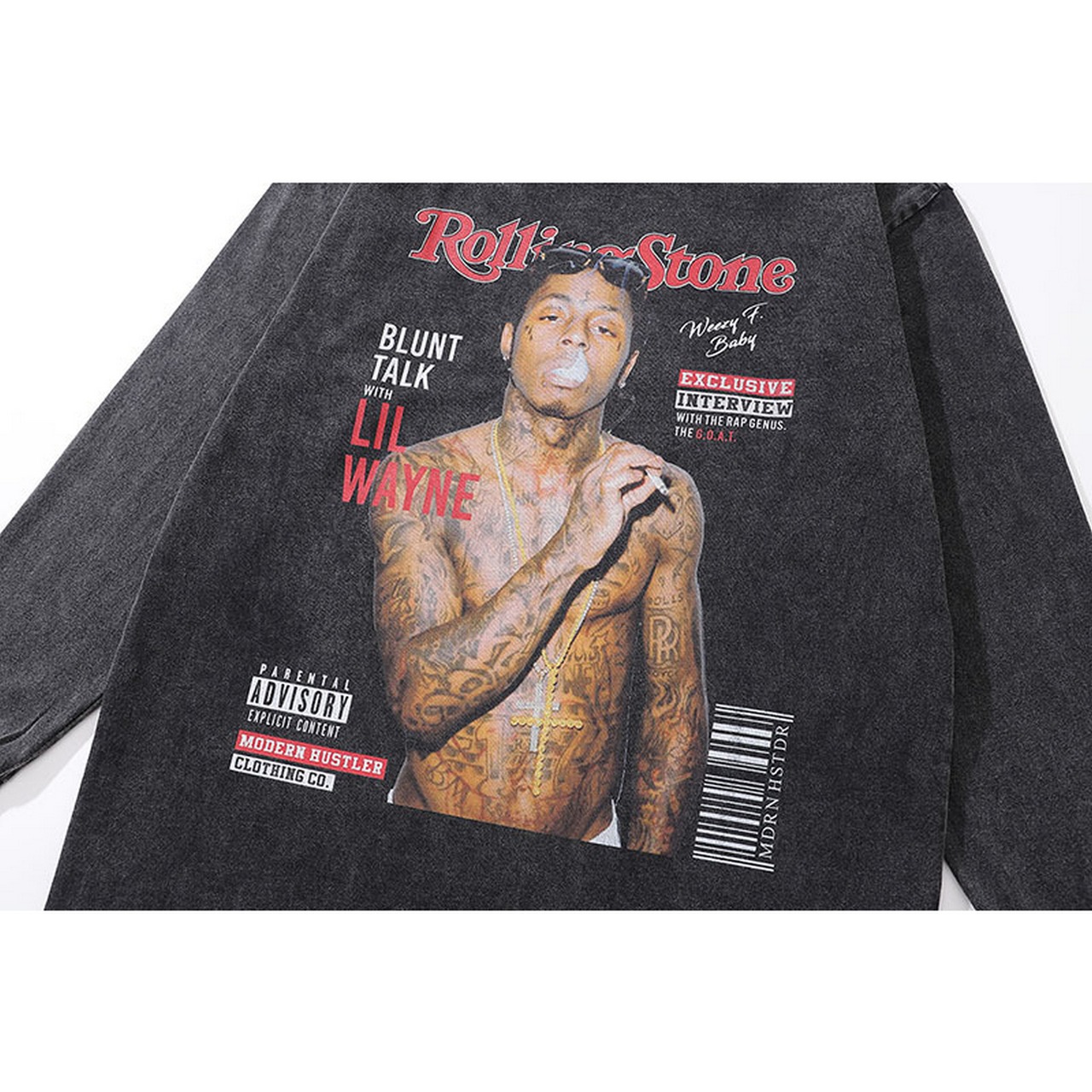 VINTAGE ストリート Lil Wayne ロングTシャツ T1136