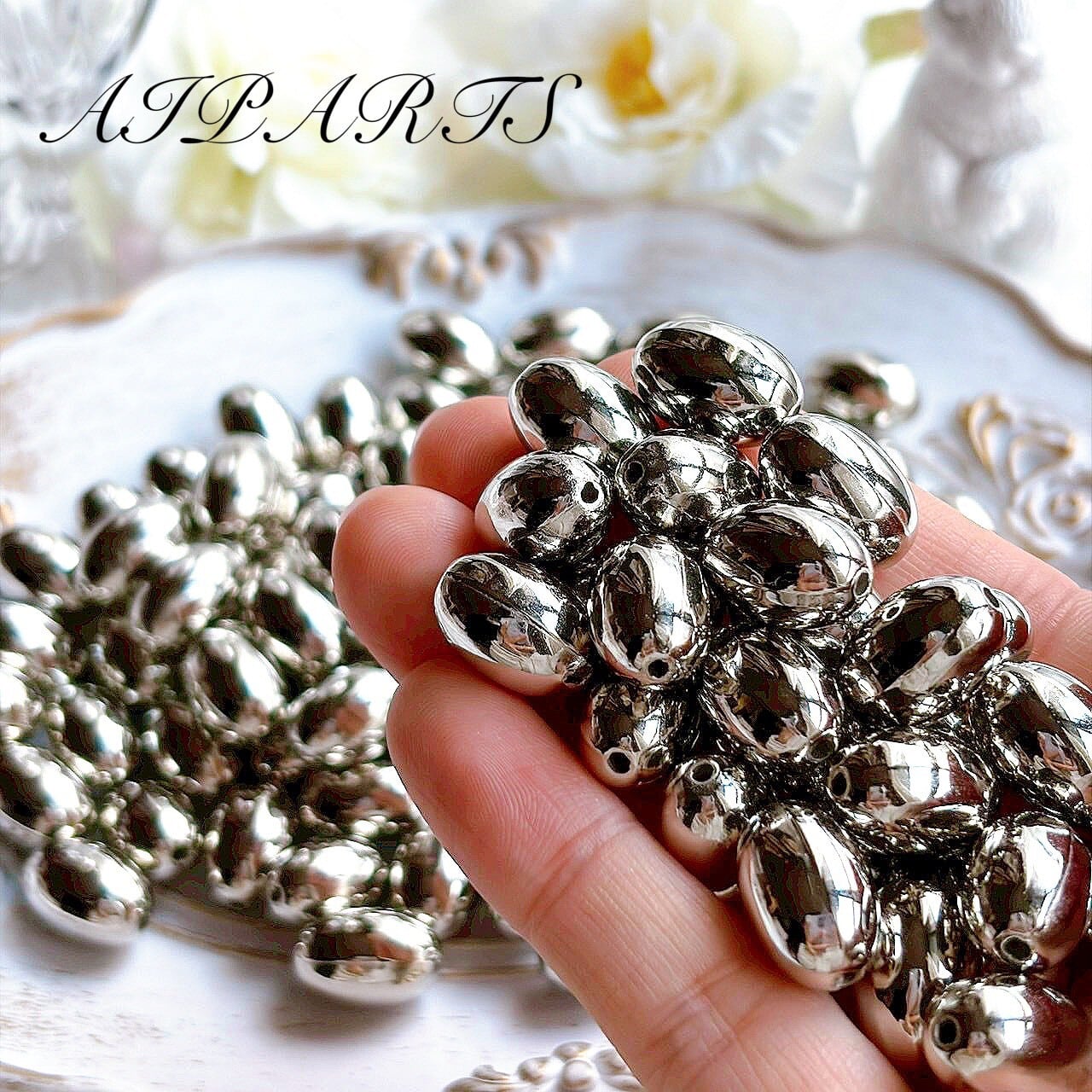 1袋100円均一】ハンドメイド資材 素材 アクリルビーズ ミックス