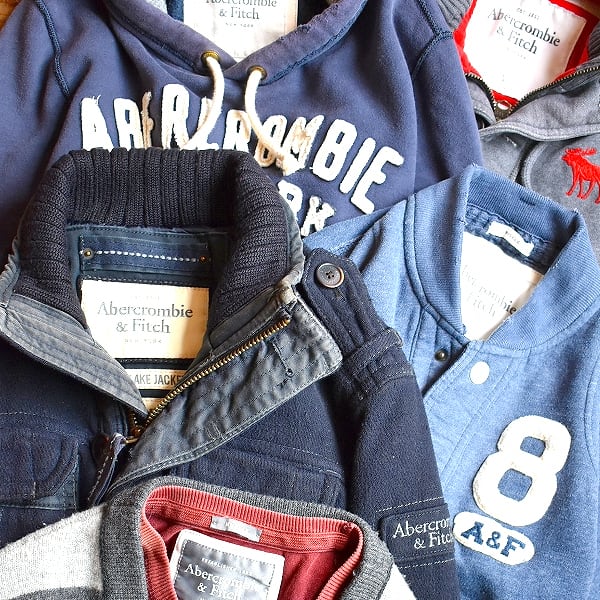 Abercrombie & Fitch⭐︎ビンテージ加工☆アバクロパーカー