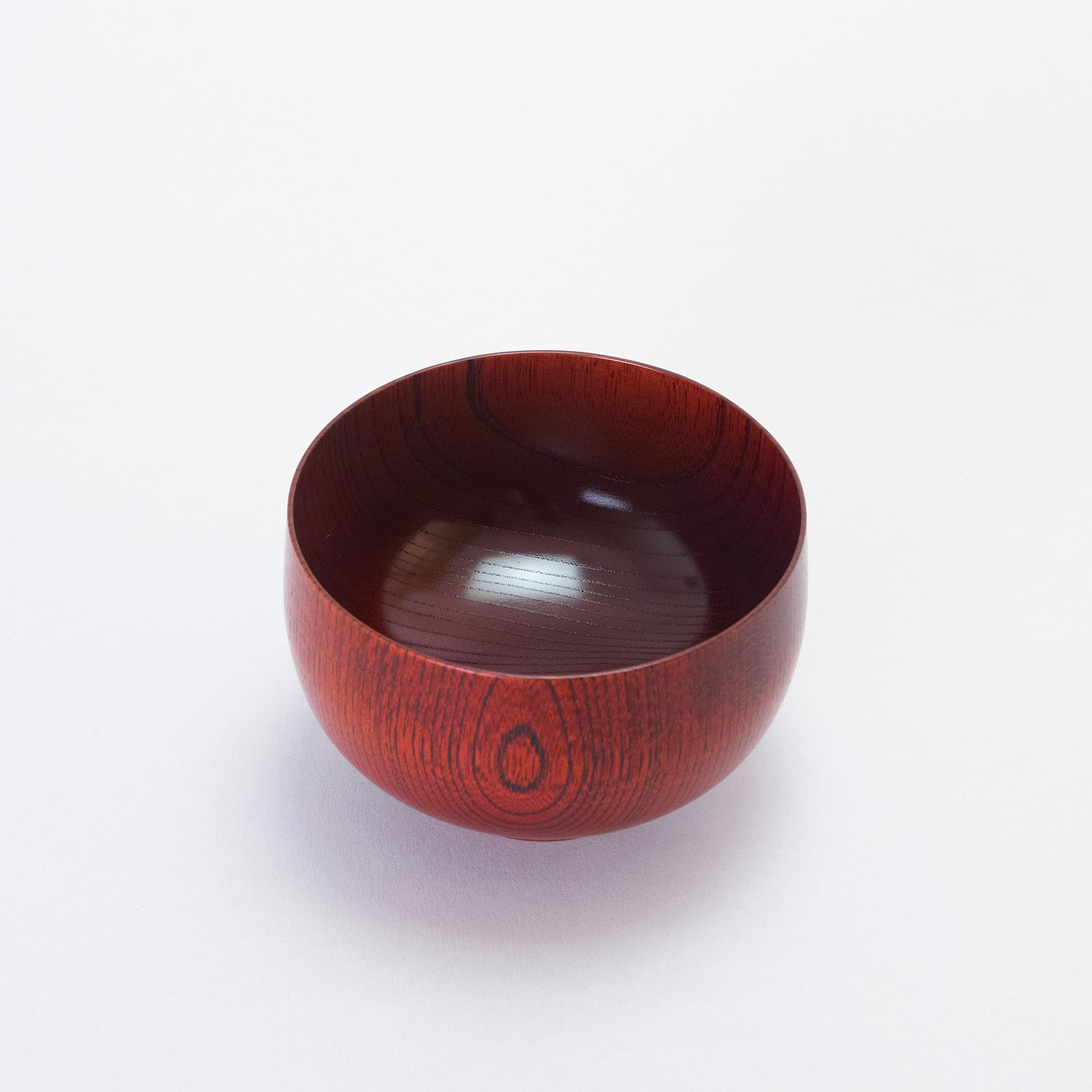 汁椀 布袋型 朱拭き | 畑漆器店