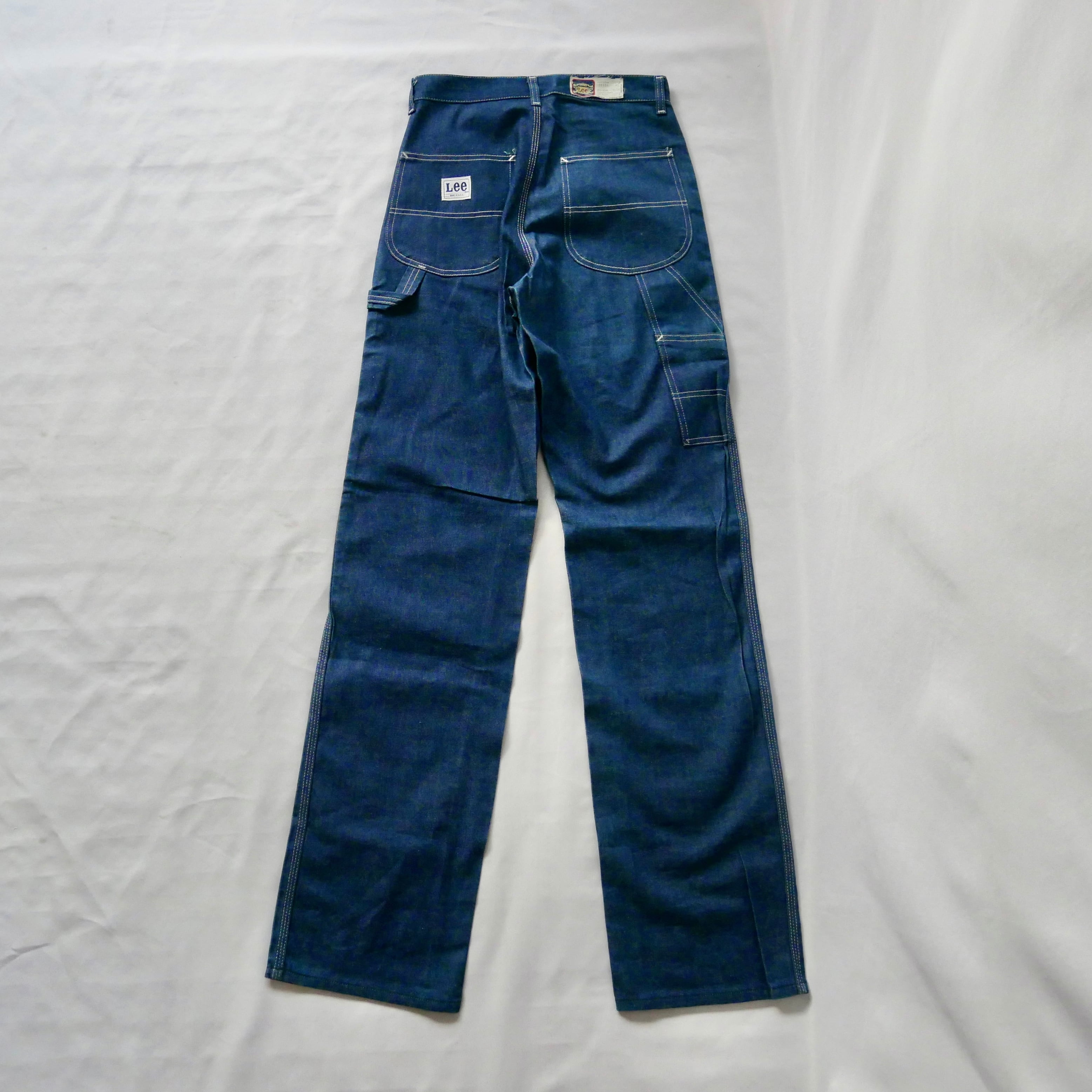 Dead stock 70s Lee student Dangarees denim 28×36 デッド Dead stock 70s Lee student Dangarees denim 28×36 デッド