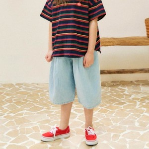 «sold out»«ジュニアサイズあり» By MiMi 6分リネンパンツ 2colors