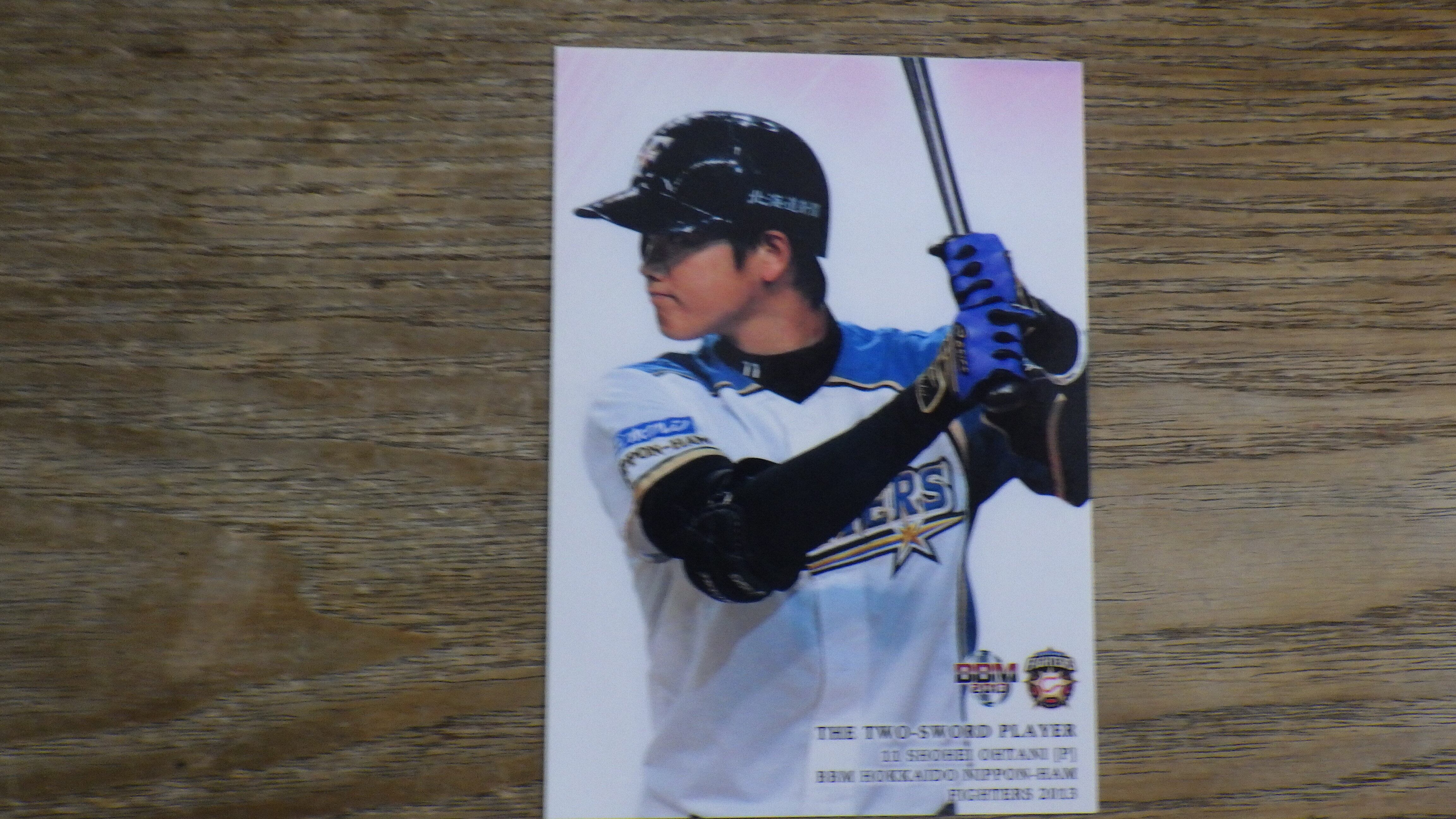 ワールドシリーズ制覇 大谷翔平 2013 BBM GENESIS ルーキーカード