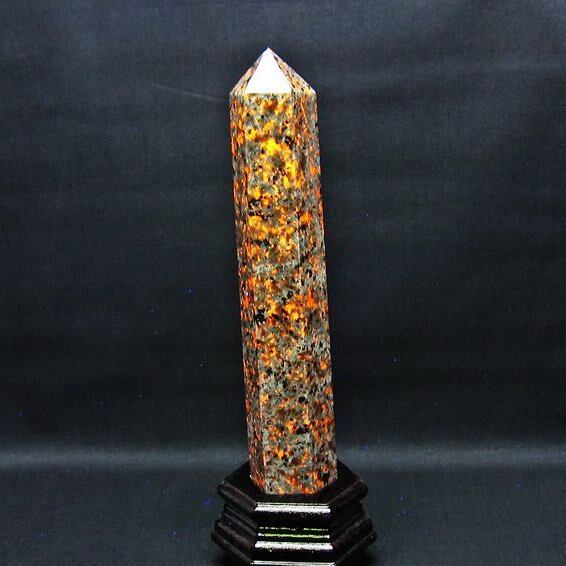 ユーパーライト 六角柱 台座付属 一点物 152-2991