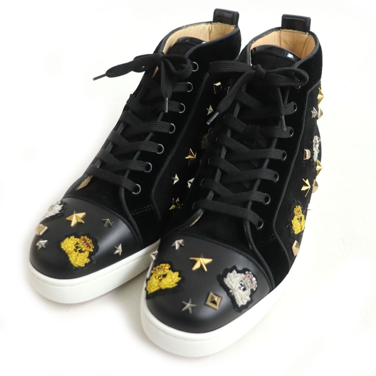 未使用品□クリスチャンルブタン LOUBACADEMIA FLAT ベルベット 未使用品□クリスチャンルブタン LOUBACADEMIA FLAT ベルベット