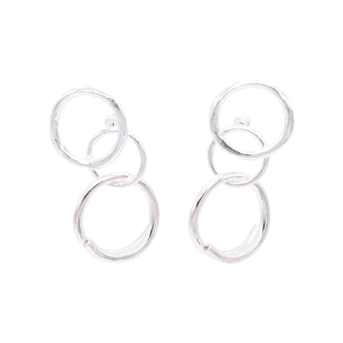 [P003]Silver 925 Circle earring | Feifei Xu