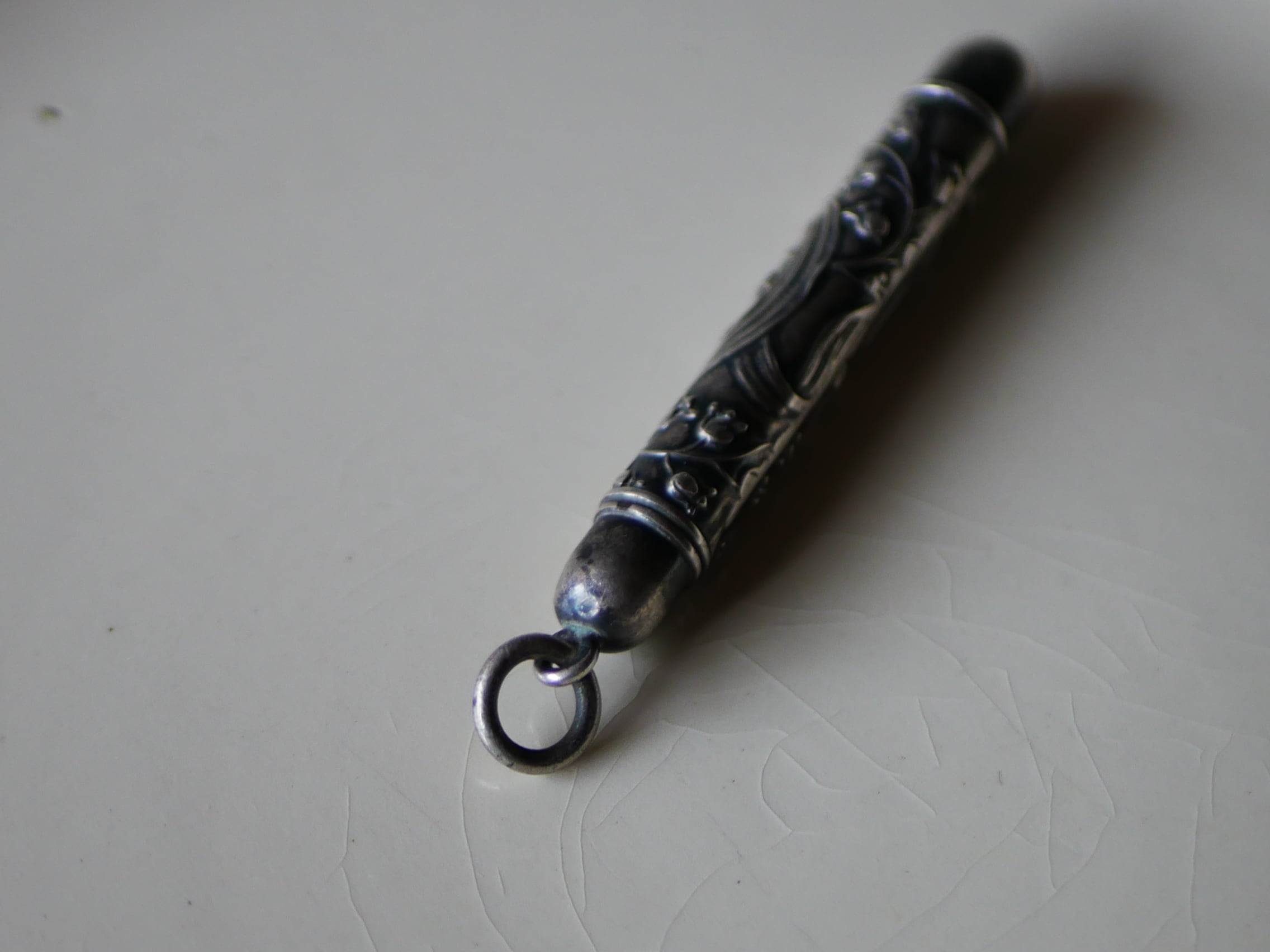 純銀 クレヨン 鈴蘭 すずらん スズラン フランスアンティーク