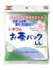 トキワ工業 お茶パック 約15×14 袋入り25枚 お茶パックLL 日本製 ティーパック