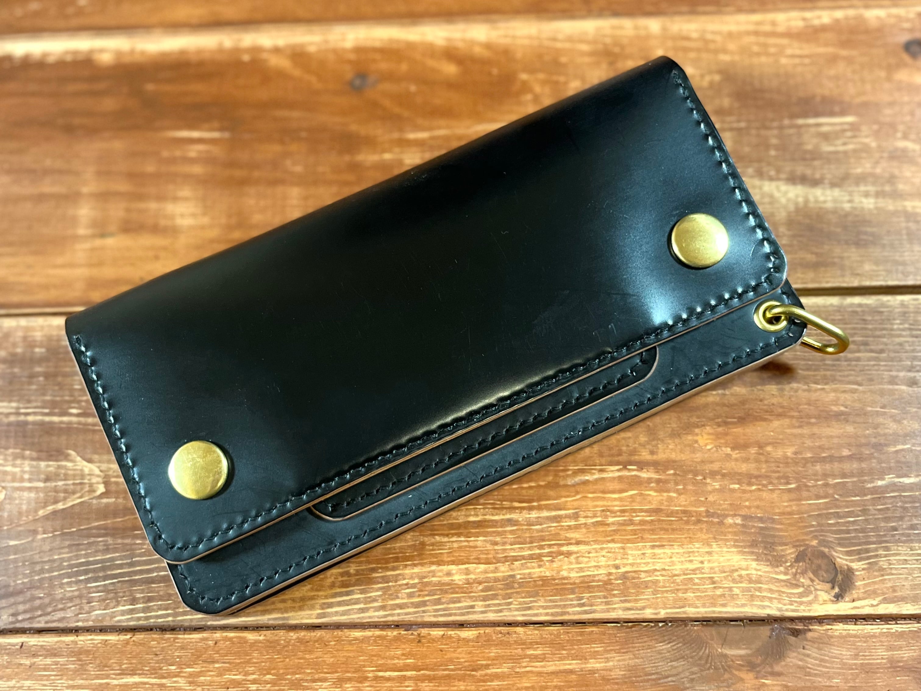 マリアム社 ホースバット 180 カスタム トラッカーウォレット 茶芯