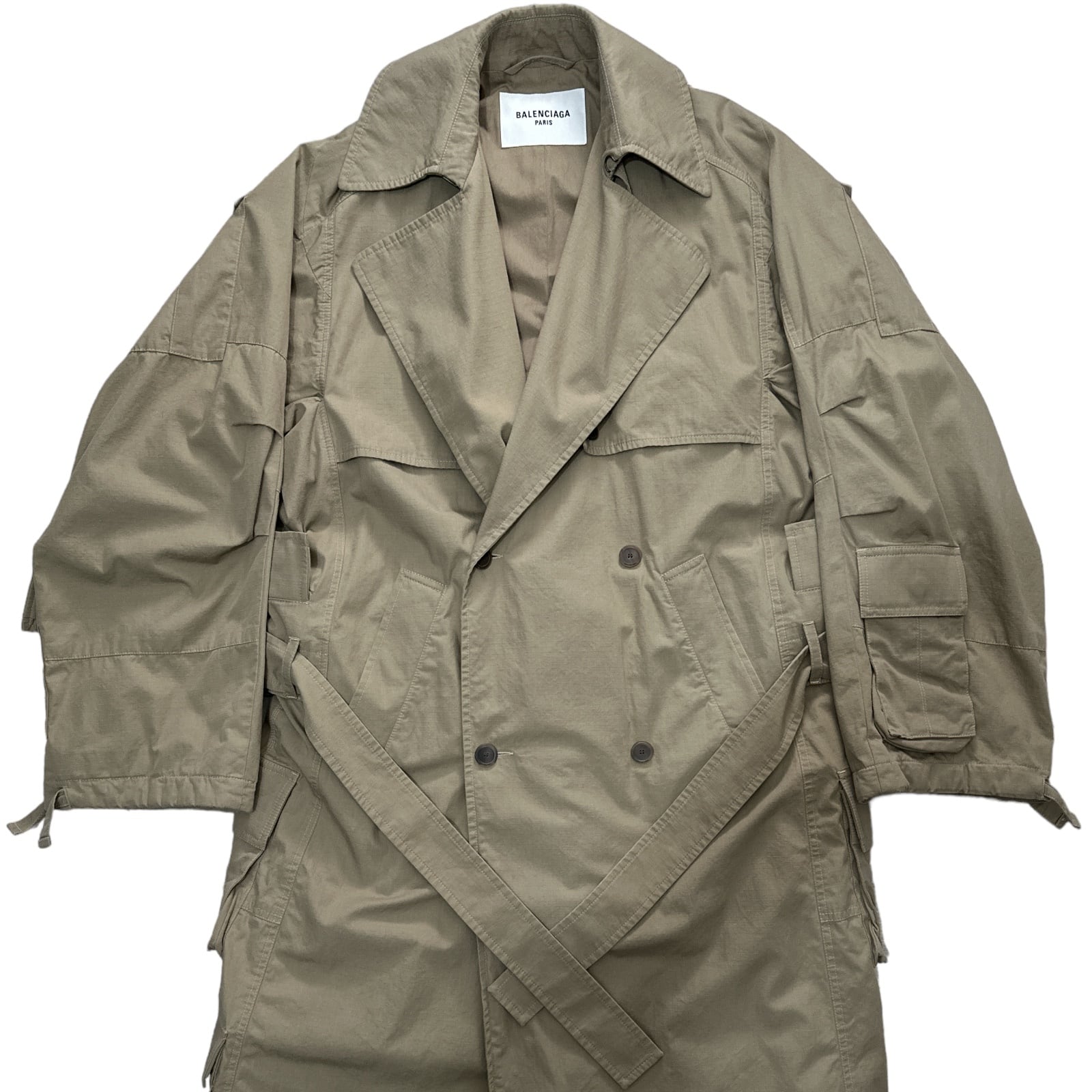 SS2022 BALENCIAGA CARGO TRENCH COAT | ZSC