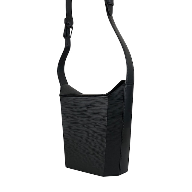 LOUIS VUITTON ルイヴィトン サックソウ エピ ショルダーバッグ ブラック レザー M80161 vintage ヴィンテージ オールド 83uzxd