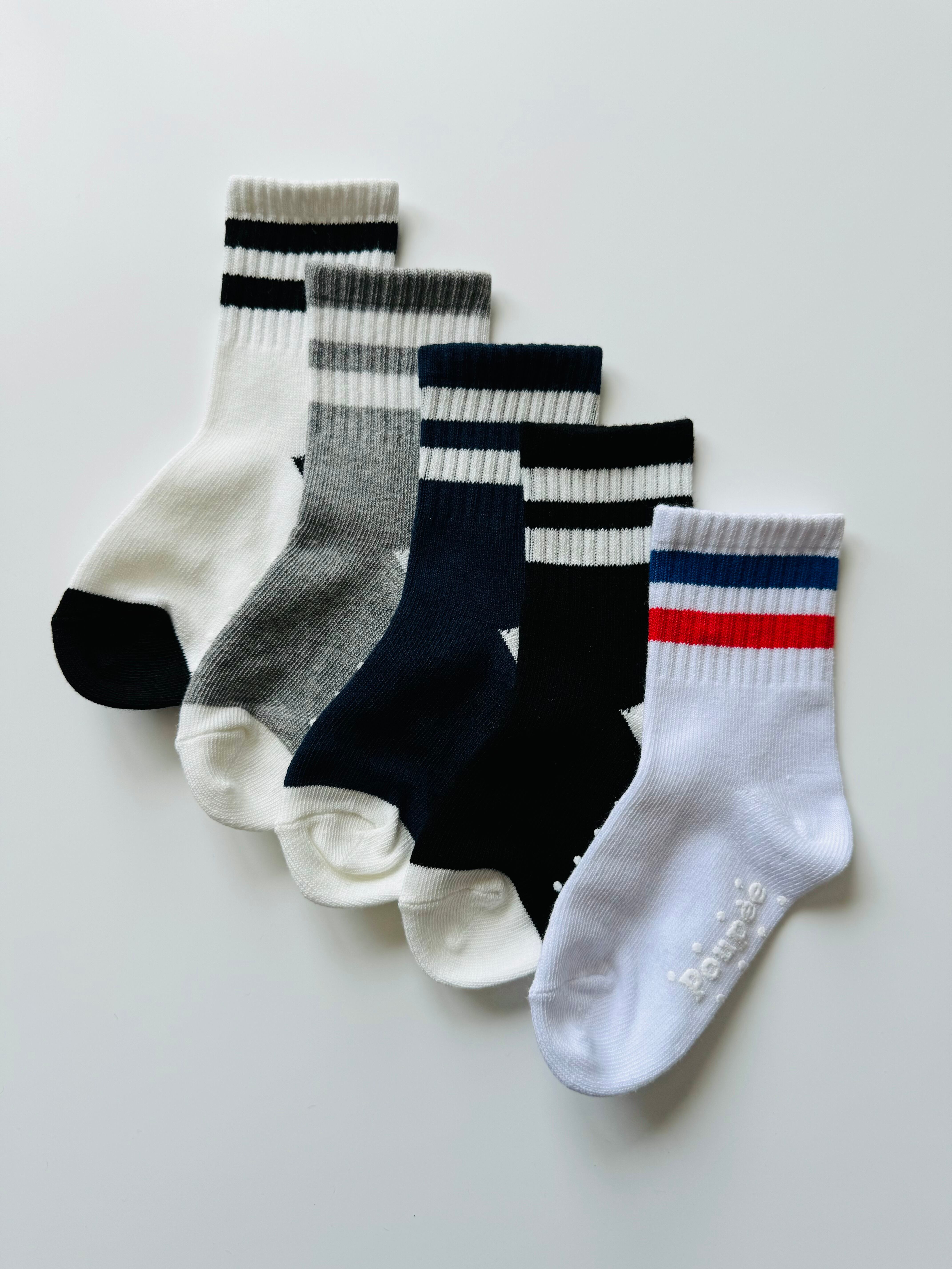ライン socks 5set（11〜21cm）3619