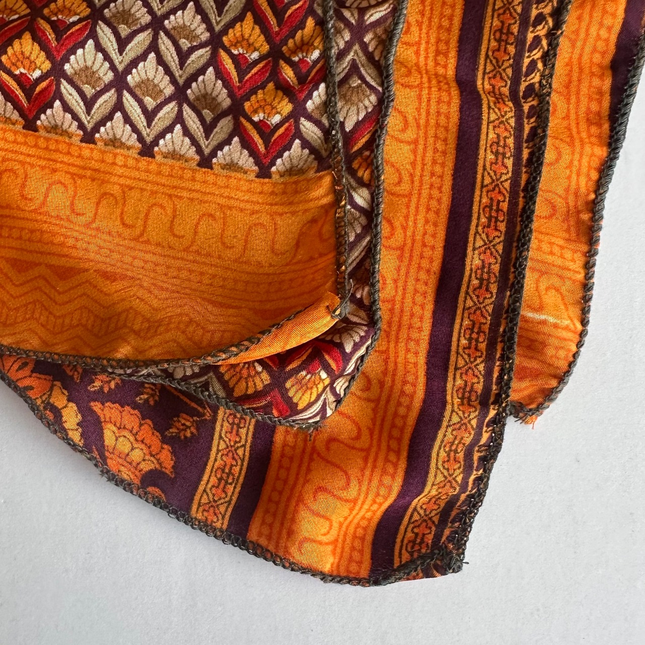 No.003 | リサイクルサリースカーフ Sサイズ