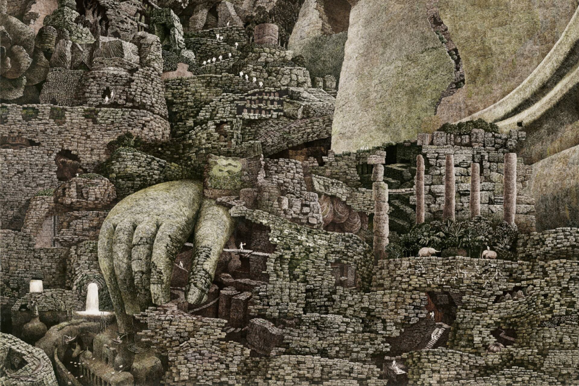 池田学 版画作品 「ブッダ ed./70」 | Mizuma Art Gallery