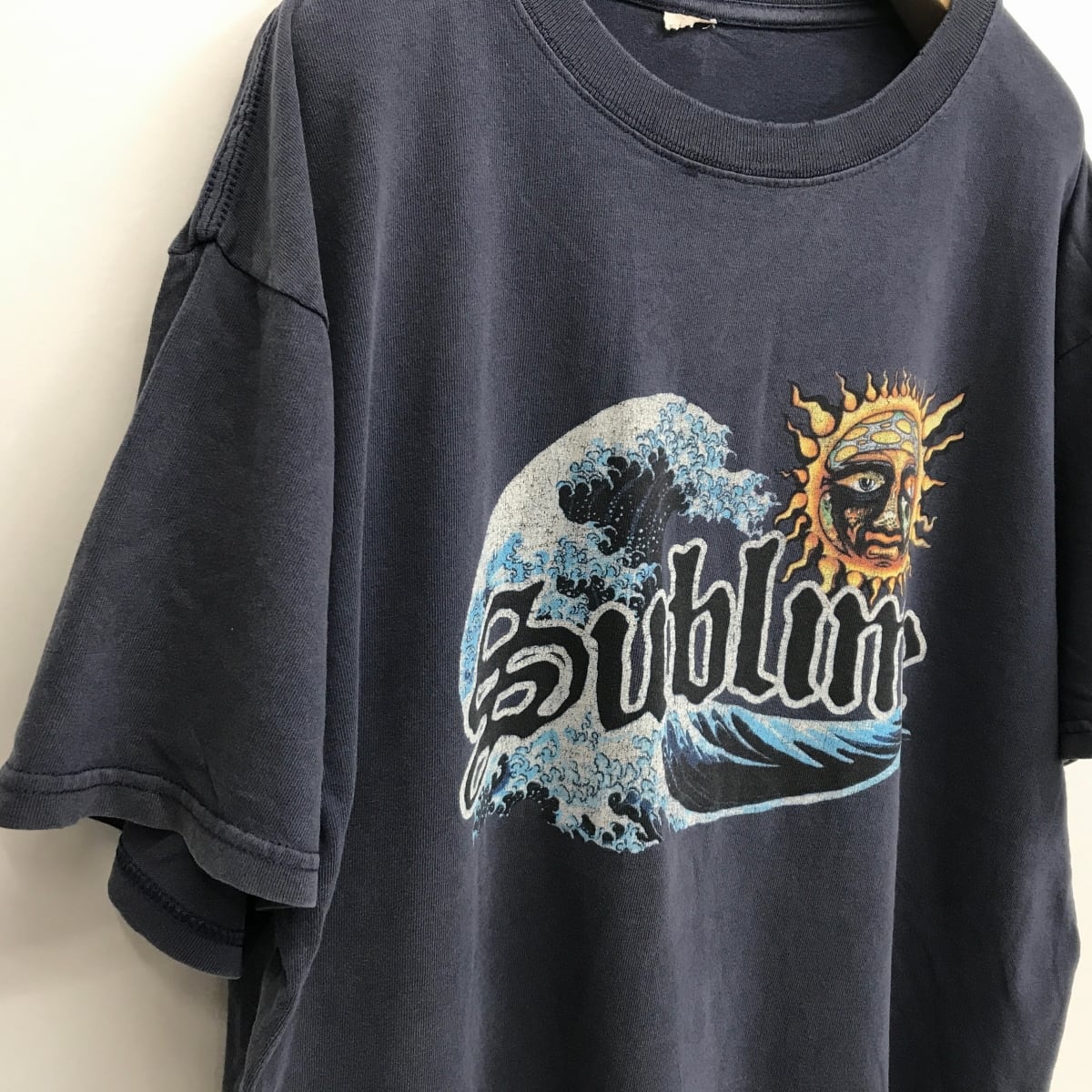 No2557 　Tシャツ　バンドT SUBLIME  好配色　ブラック　黒