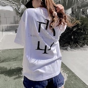 ID バックロゴTシャツ (White)