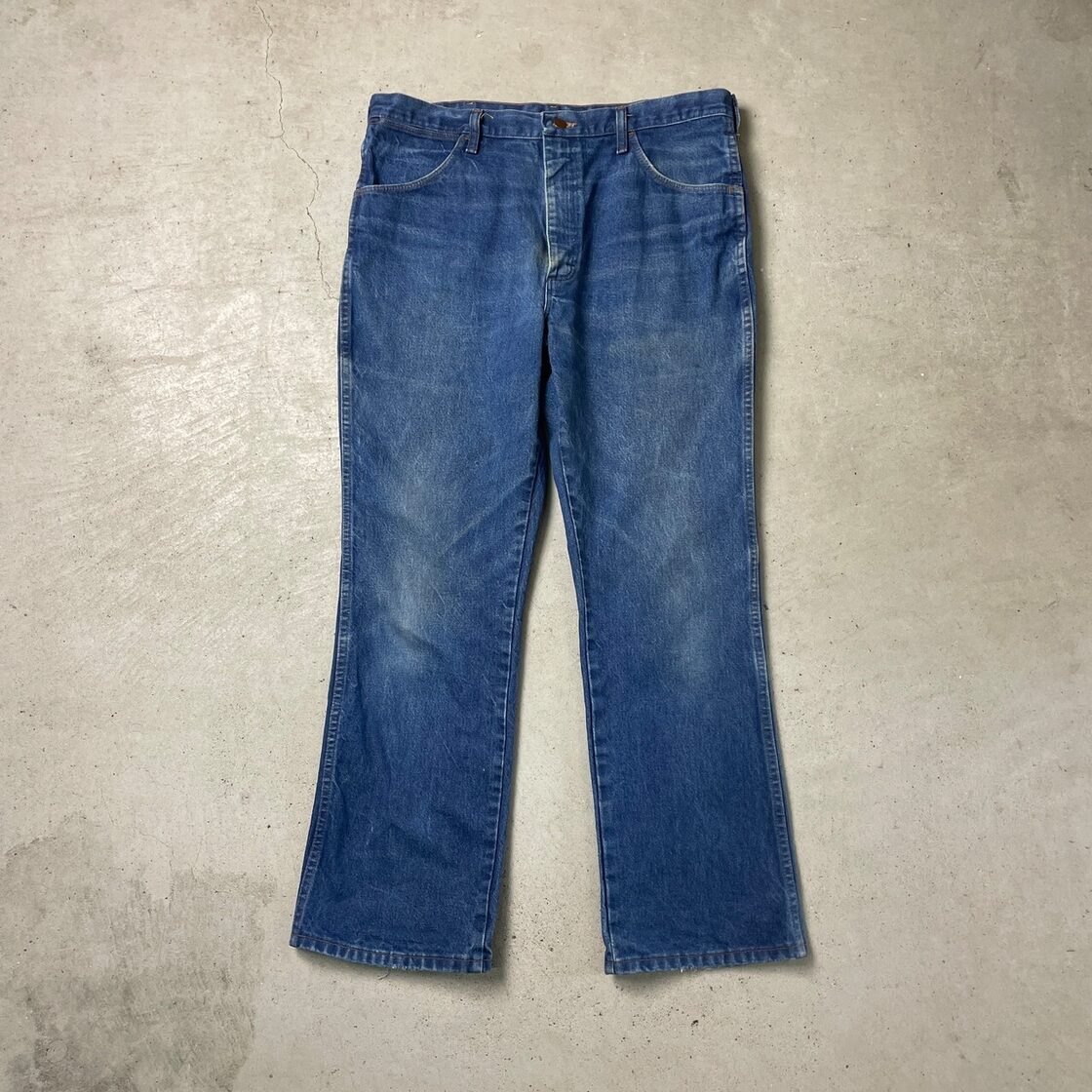 古着 90年代 ラングラー Wrangler ストレートデニムパンツ USA製 