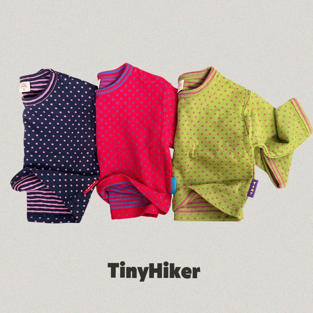 【2点送料無料】«予約»«TinyHiker» ハニードットトップス 3colors