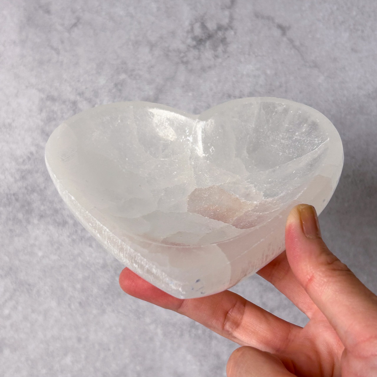 セレナイト トレイ12cm * Selenite * 天然石