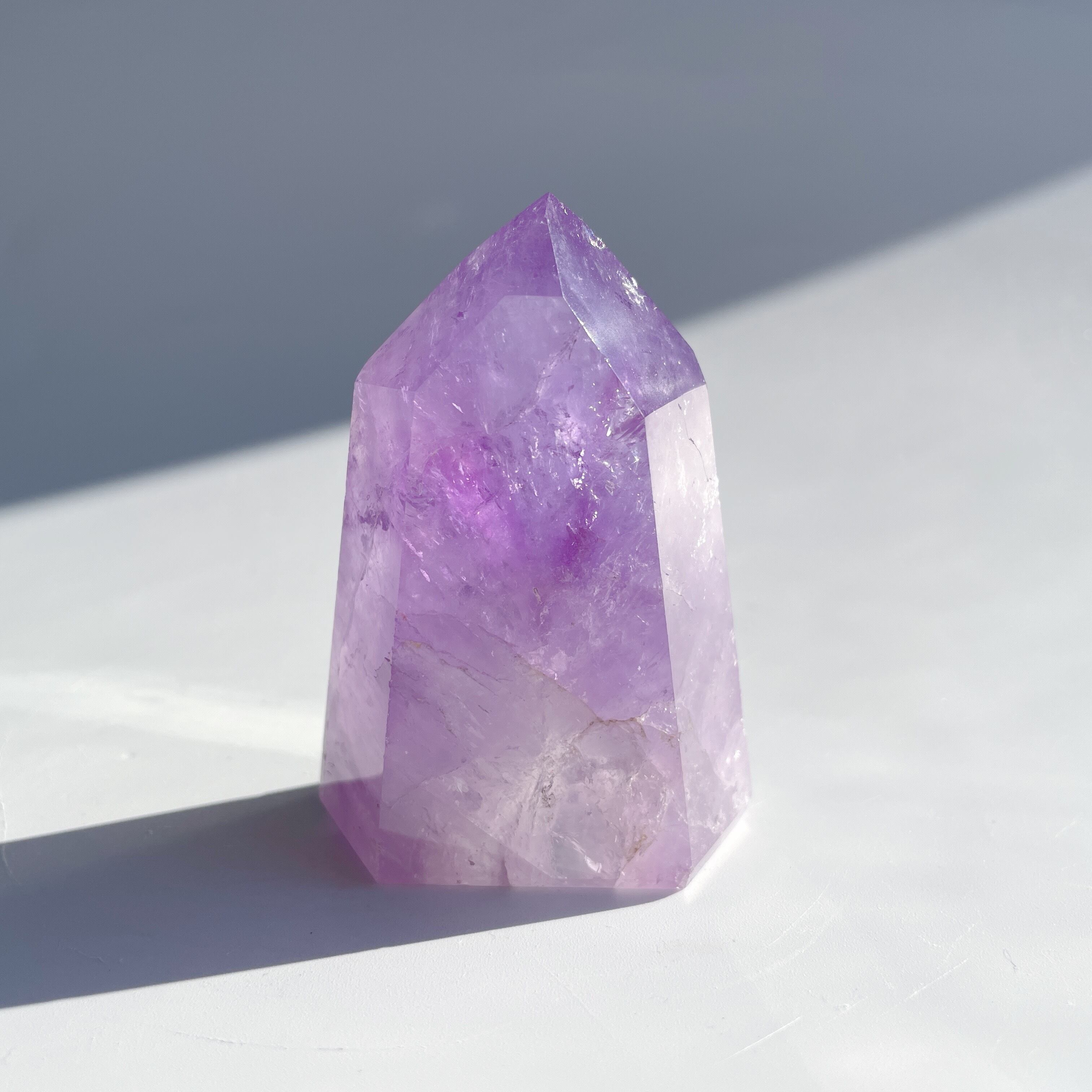 ♡虹入り♡ブラジル産 アメジストタワー22◇ Amethyst tower ◇天然石