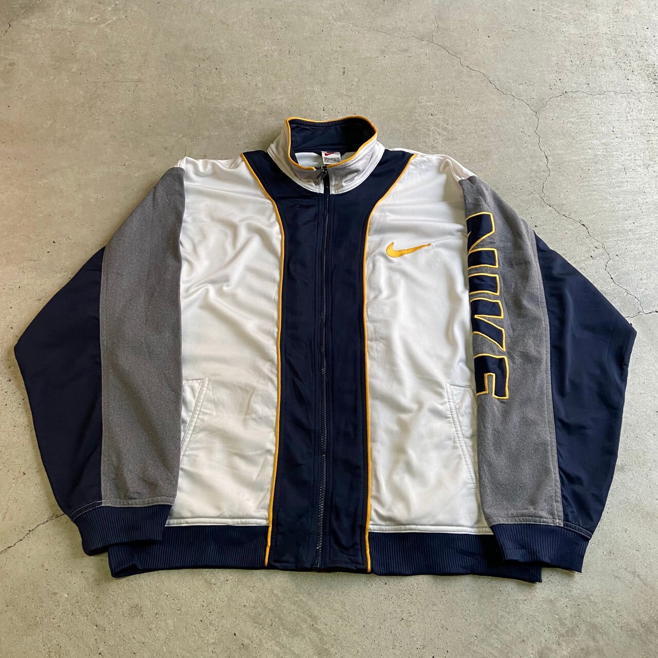 nike vintage 90s トラックジャケット ビックロゴオーバーサイズ