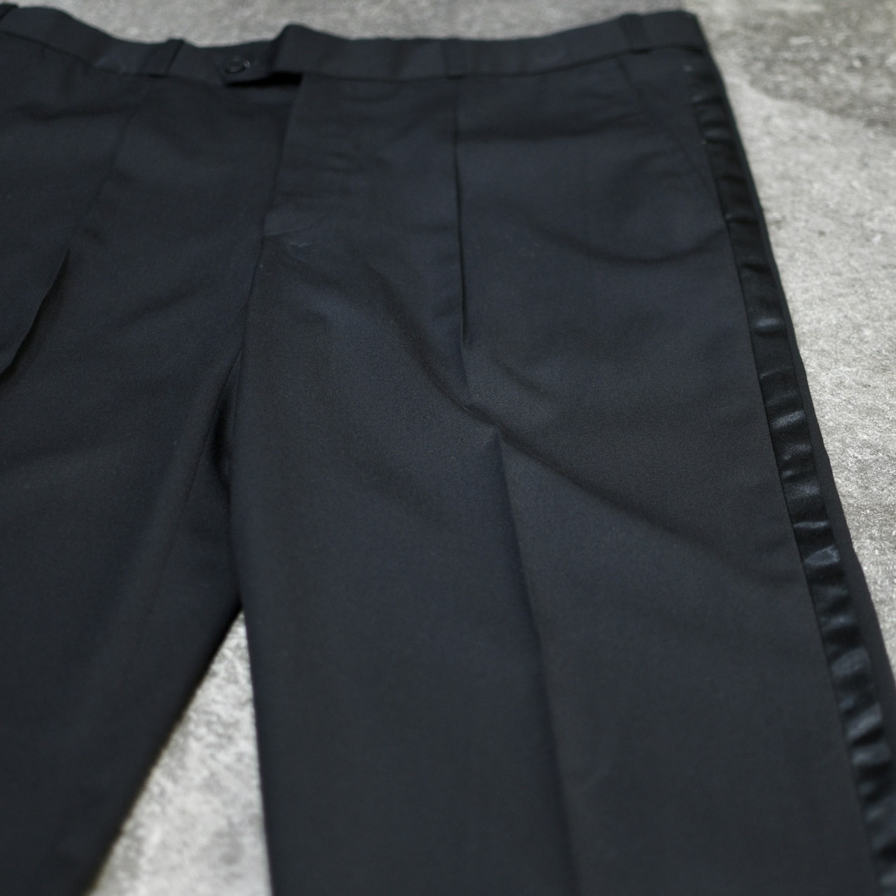 side line tuxedo slacks