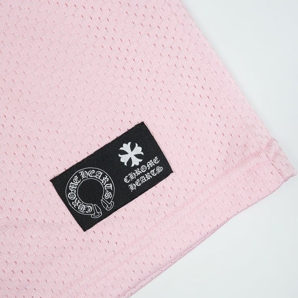 Size【XXL】 CHROME HEARTS クロム・ハーツ MESH WARM UP JERSEY PINK