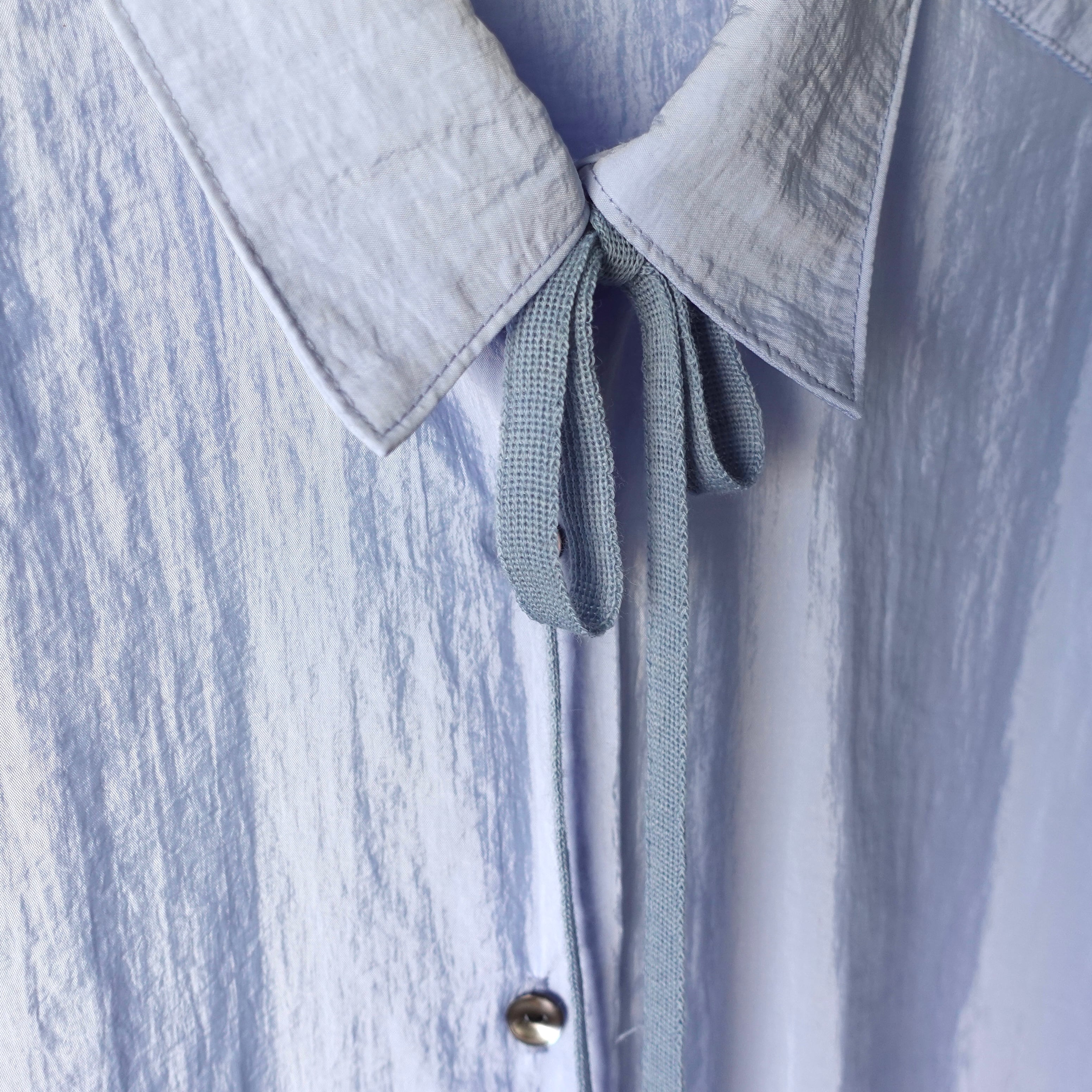 ryoji obataリボン黒フーディ.リネン混.定価34100以上 OUTER | -by RYOJI OBATA OFFICIAL STORE