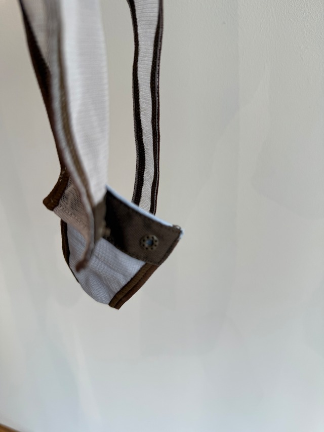 OVERNEATH/Bodysuit088 Longsleeves チュールネット GREY