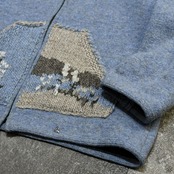 embroidery design wool zip up foodie