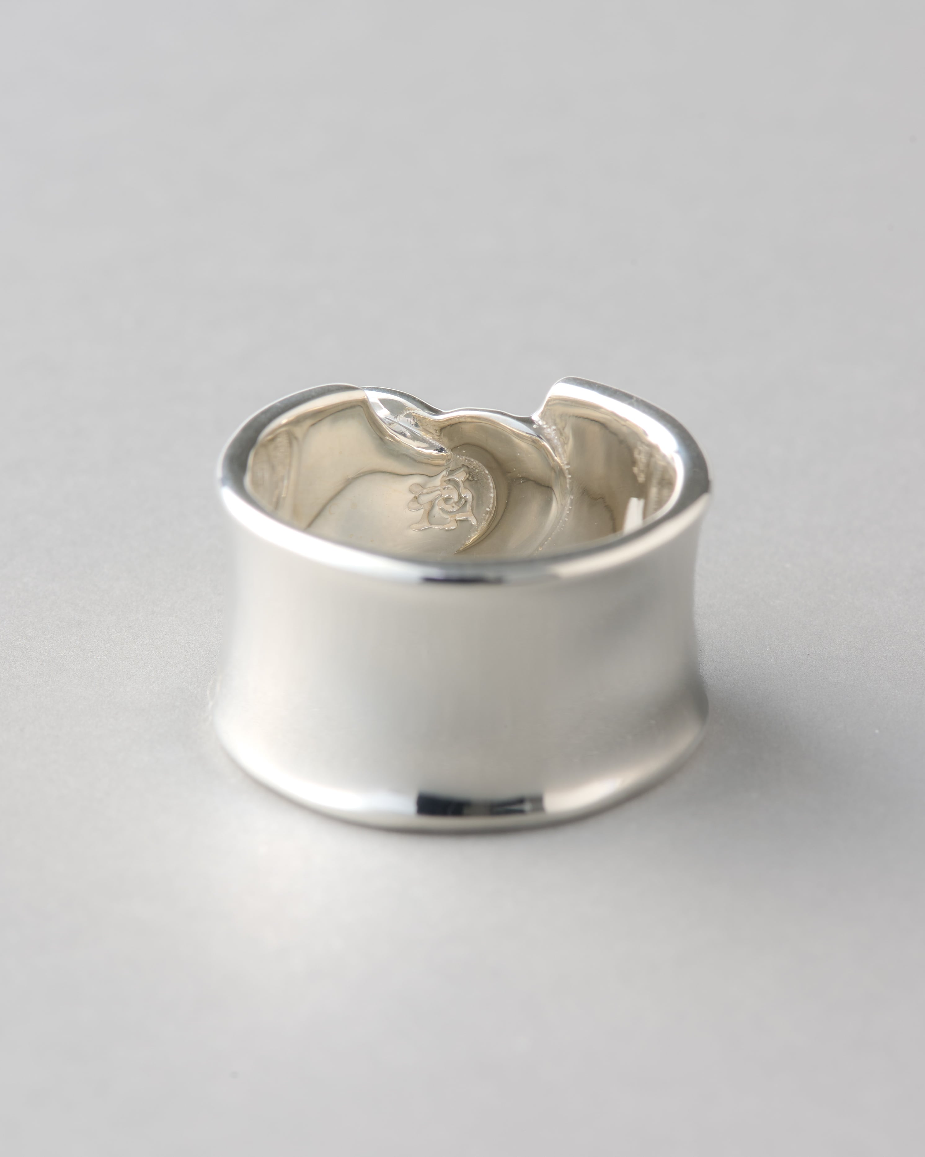 ribbon LOVERING.幅広 SILVER925 #00614-sv りぼんラブリング幅広