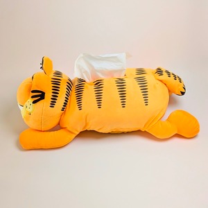 プラッシュとしても♡♡【 Garfield ( ガーフィールド ) 】 GARFIELD PLUSH TISSUE COVER / ガーフィールド プラッシュティッシュカバー〚アメリカン雑貨 アメトイ〛