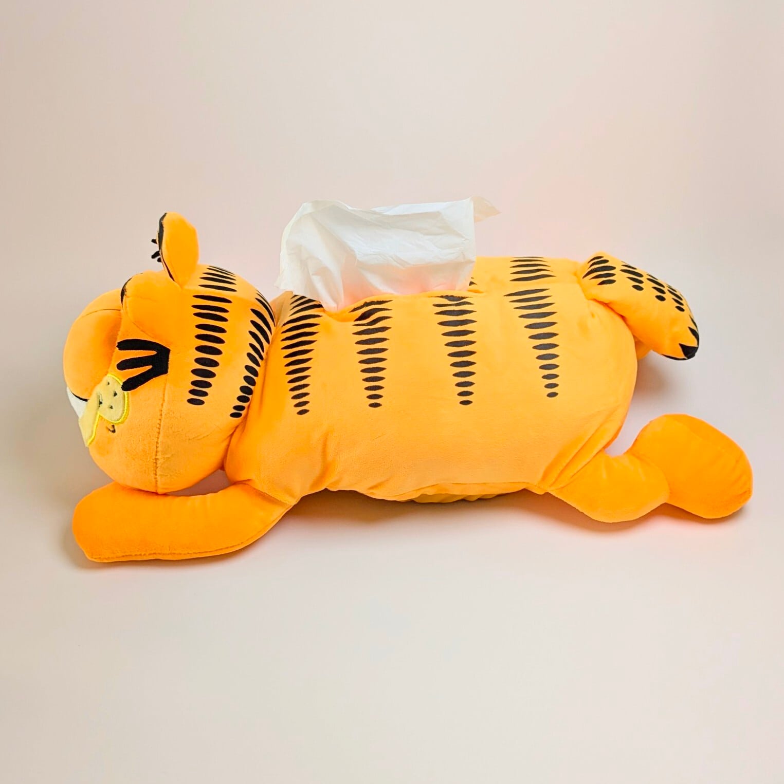 プラッシュとしても♡♡【 Garfield ( ガーフィールド ) 】 GARFIELD PLUSH TISSUE COVER / ガーフィールド プラッシュティッシュカバー〚アメリカン雑貨 アメトイ〛