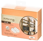 若井産業 WAKAI ツーバイフォー材専用壁面突っ張りシステム 2×6 ディアウォールS ライトブラウン DWS26LB