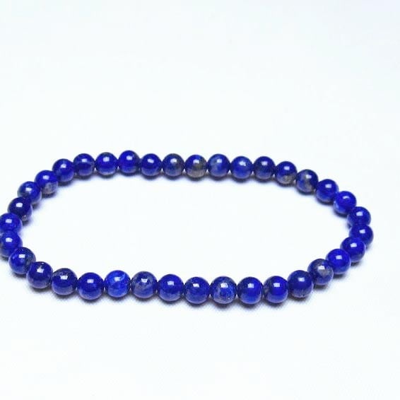 ラピスラズリ ブレスレット 5mm 一点物 メール便可 [M便 1/10] 111-48273