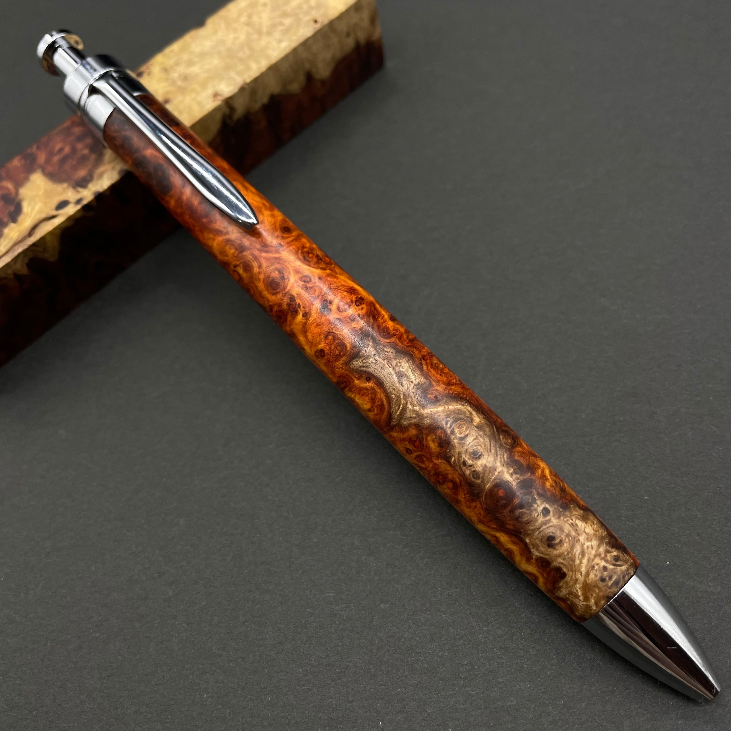 【極上杢】富士瘤Craft 極上カリン瘤杢(アンボイナ) 0.5mmシャープペン 極上杢】富士瘤Craft 極上カリン瘤杢(アンボイナ) 0.5mmシャープペン