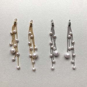 パール付きチェーンタッセル