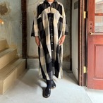 quitan／キタン　“Aodai ”Long Shirt ／アオザイロングシャツ　#4250020 BIG GINGHAM